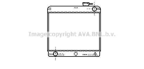 AVA QUALITY COOLING Radiaator,mootorijahutus PE2071